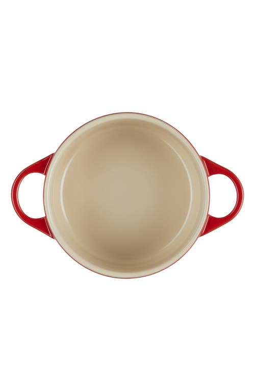 Le Creuset 24-ounce Mini Stoneware Cocotte In Cerise