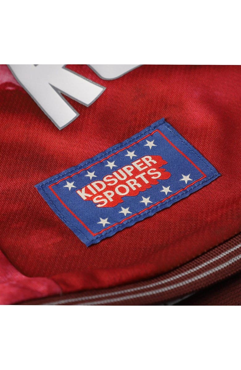 NBA X KIDSUPER Unisex NBA & KidSuper Studios by Fanatics Red Houston Rockets Hometown Shorts, Alternate, color, Red