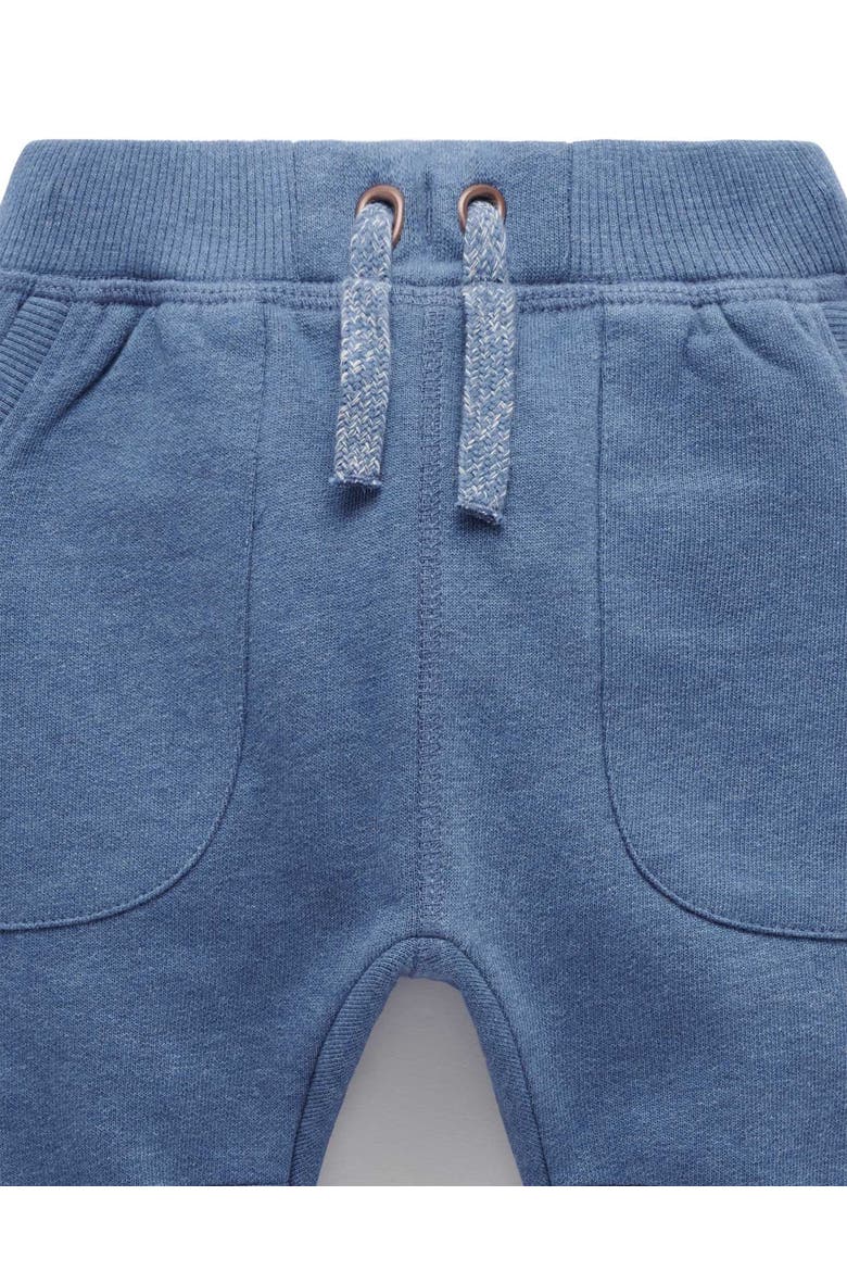 Slouchy Track Pant, Alternate, color, Storm Melange