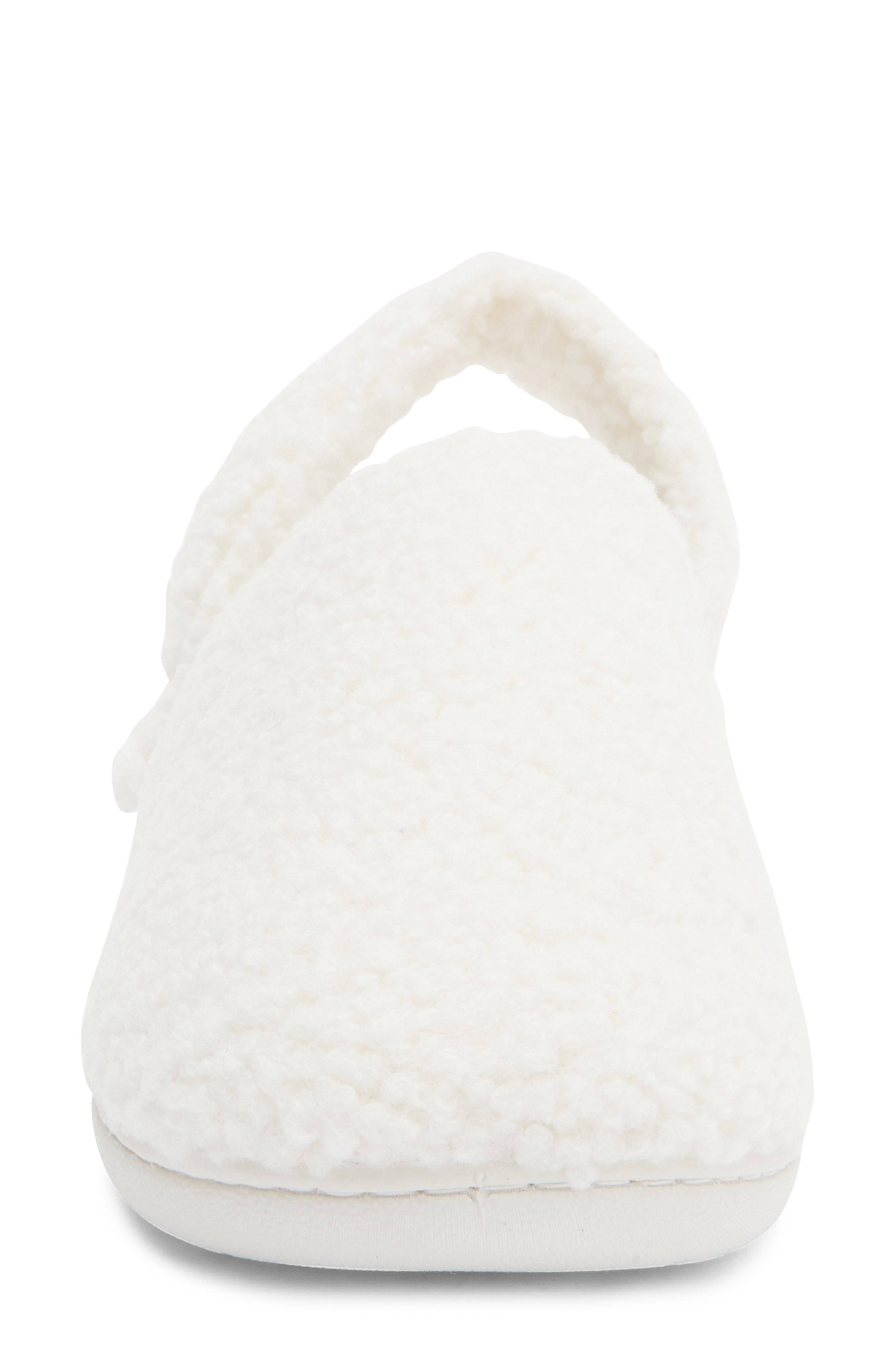 Børn Convertible Faux Shearling Slipper, Alternate, color, 