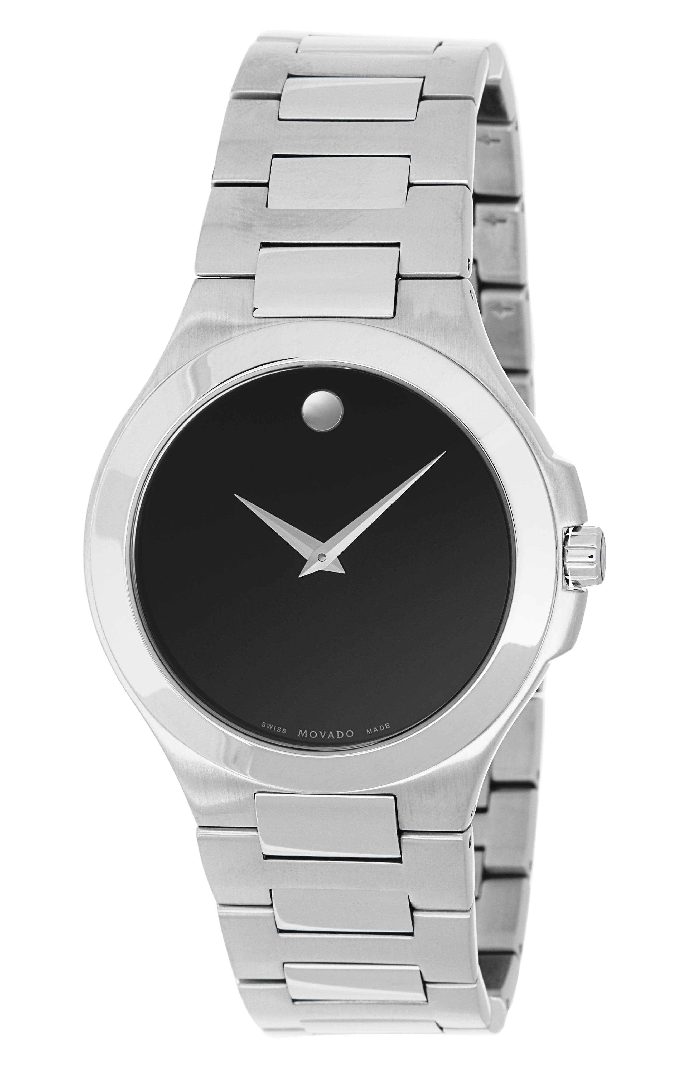 Movado Portofolio Museum Dot Bracelet Watch, 40mm