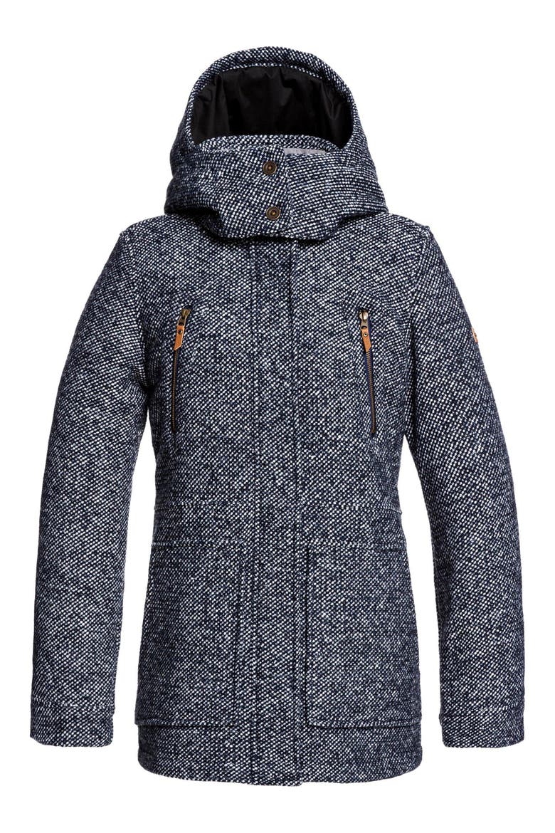 Dawn Hooded Coat, Alternate, color, MEDIEVAL BLUE