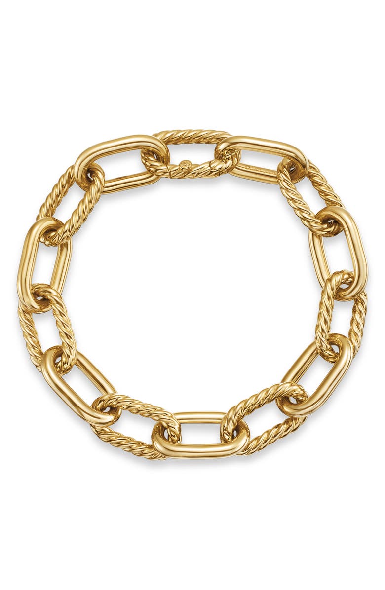 David Yurman Madison<sup>®</sup> Chain Bracelet in 18K Yellow Gold, 11mm, Alternate, color, Yellow Gold