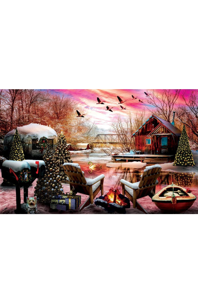 Sunsout Holiday Camping 550 piece Jigsaw Puzzle for Adults, Alternate, color, Multicolor