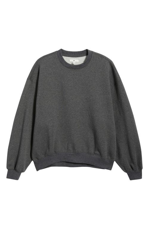 Bp. Relaxed Cotton Blend Sweatshirt In Gray