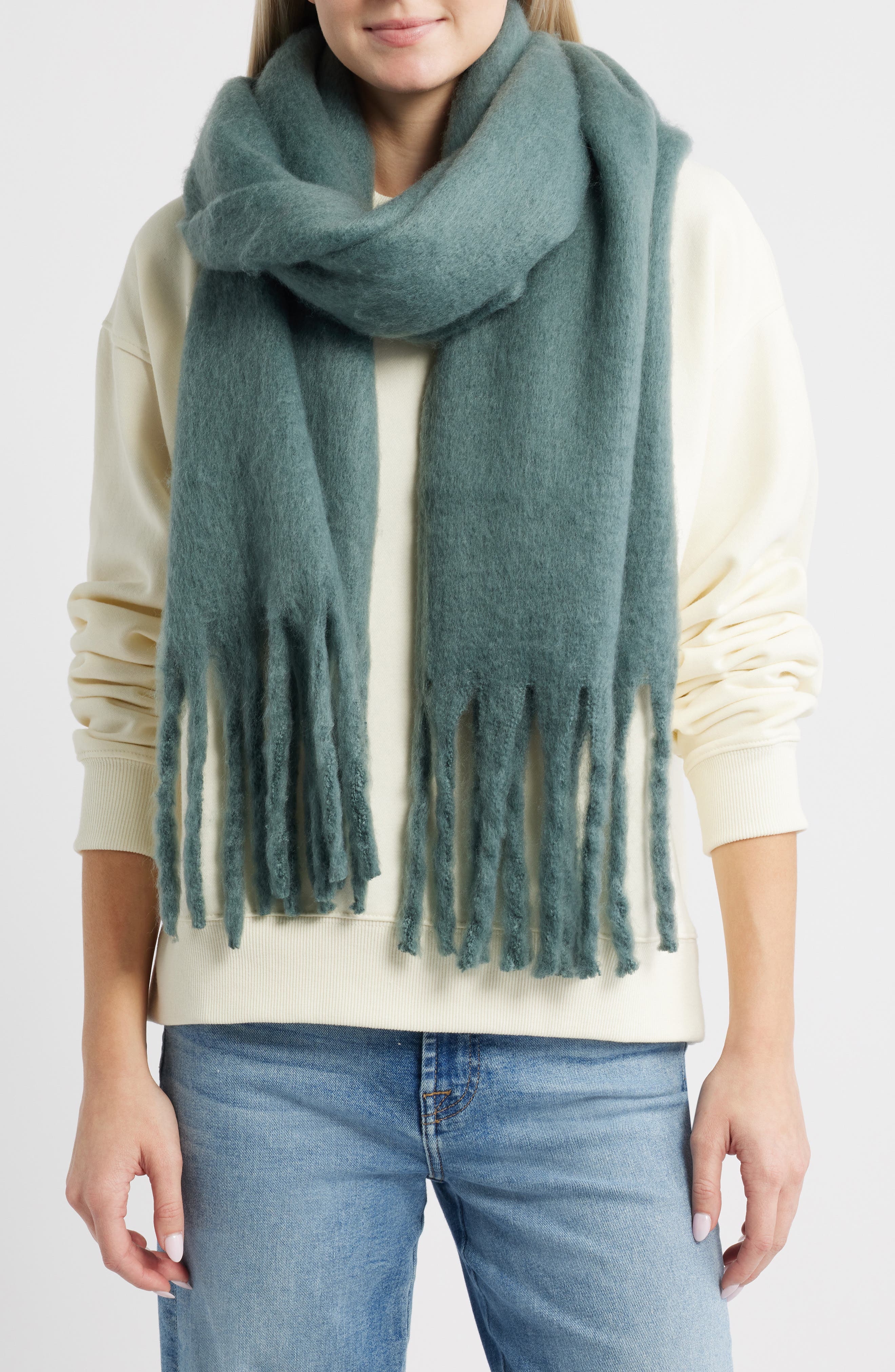 BP. Fringe Blanket Scarf