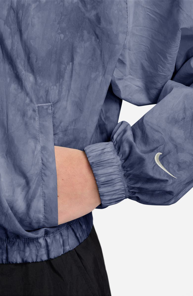 Nike Kids' Water Repellent Track Jacket, Alternate, color, 461 Mystic Navy/Soft Pearl