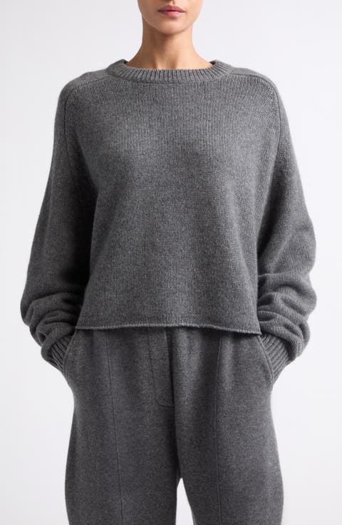 Karine Oversize Raglan Sleeve Cashmere Sweater