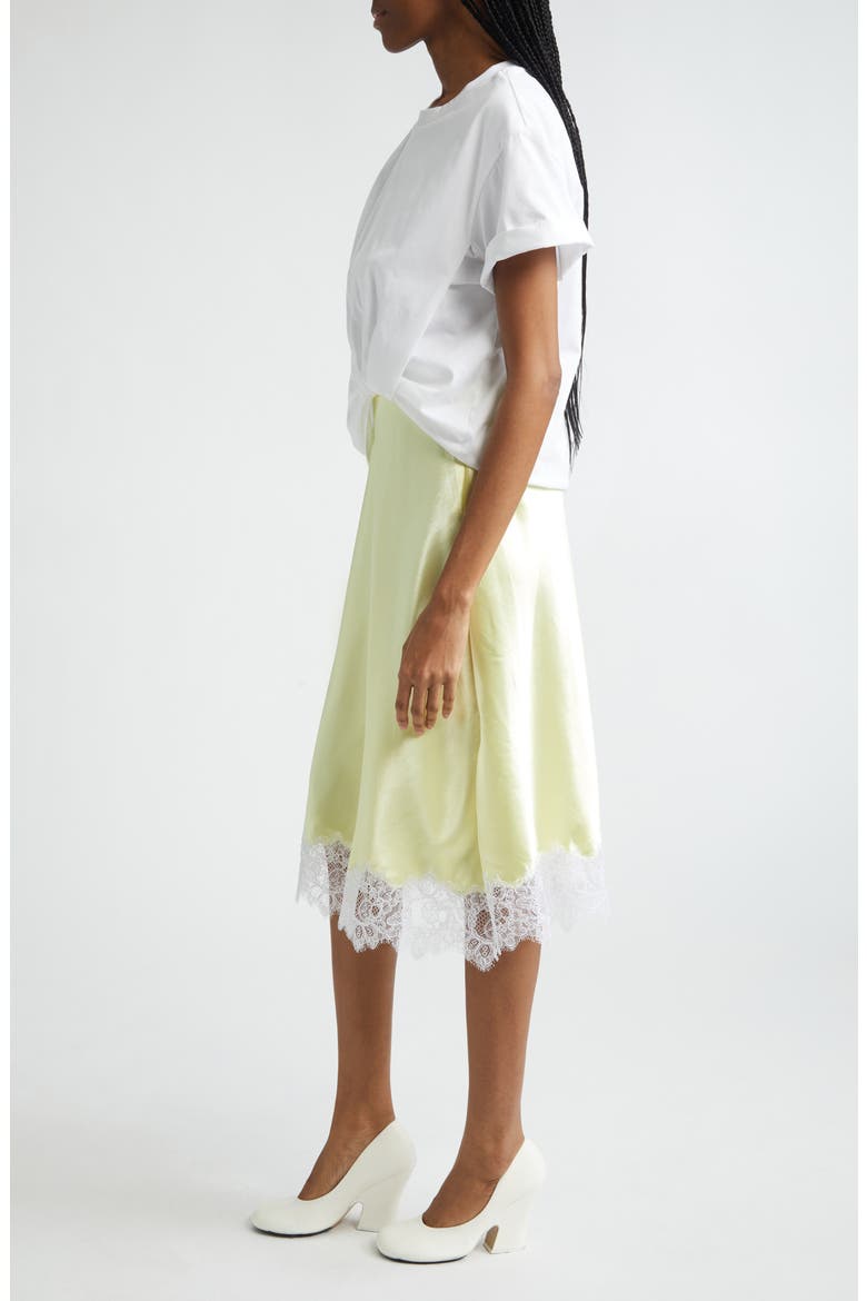 Mixed Media Short Sleeve Dress, Alternate, color, WHITE-YUZU