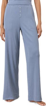 Pact Dream Rib Wide Leg Lounge Pant Made With Organic Cotton