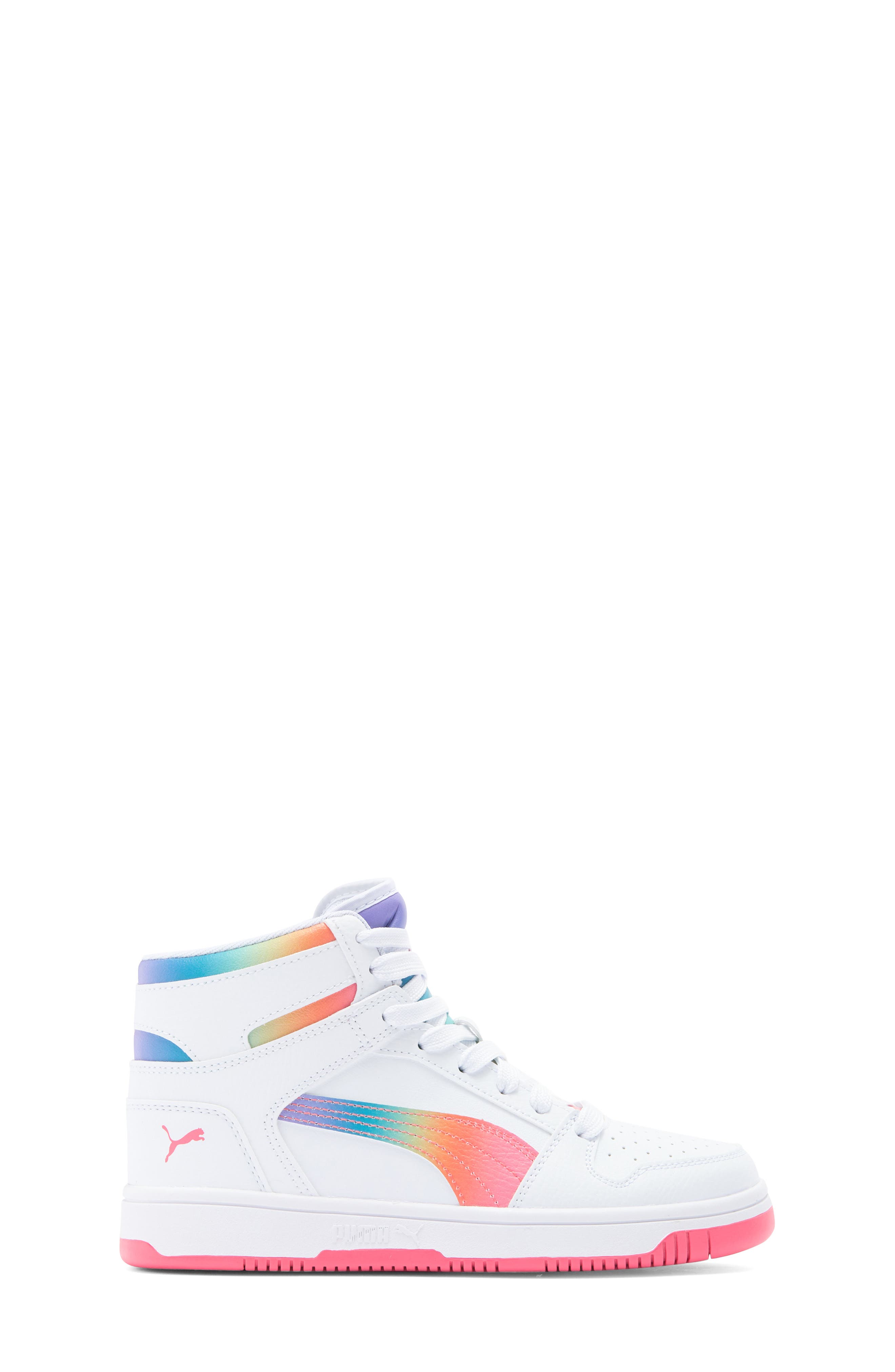 PUMA Kids' Rebound Layup Sneaker, Alternate, color, 