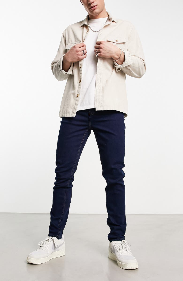 ASOS DESIGN Skinny Jeans, Alternate, color,