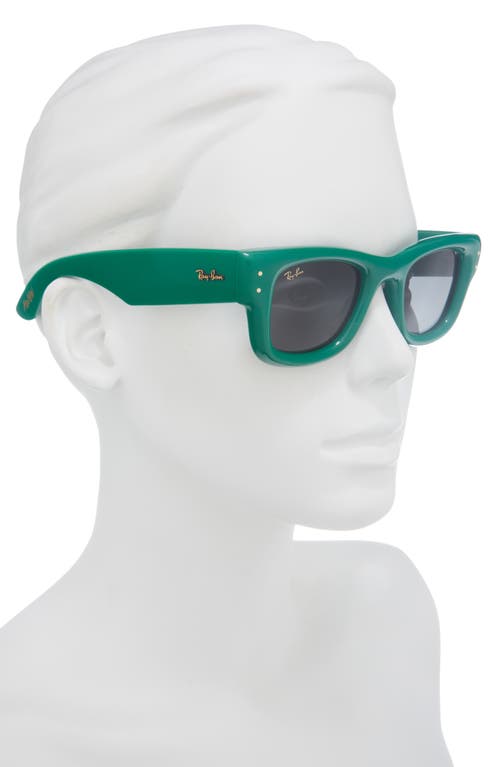 Ray Ban Ray-ban 47mm Small Square Sunglasses In Green