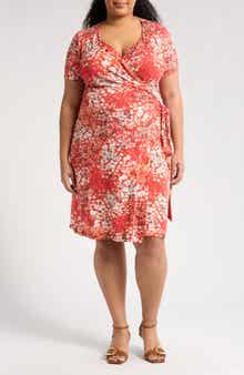 Renee C Jersey Wrap Dress