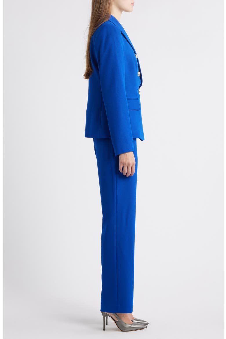 Double Breasted Two-Piece Suit, Alternate, color, COBALT