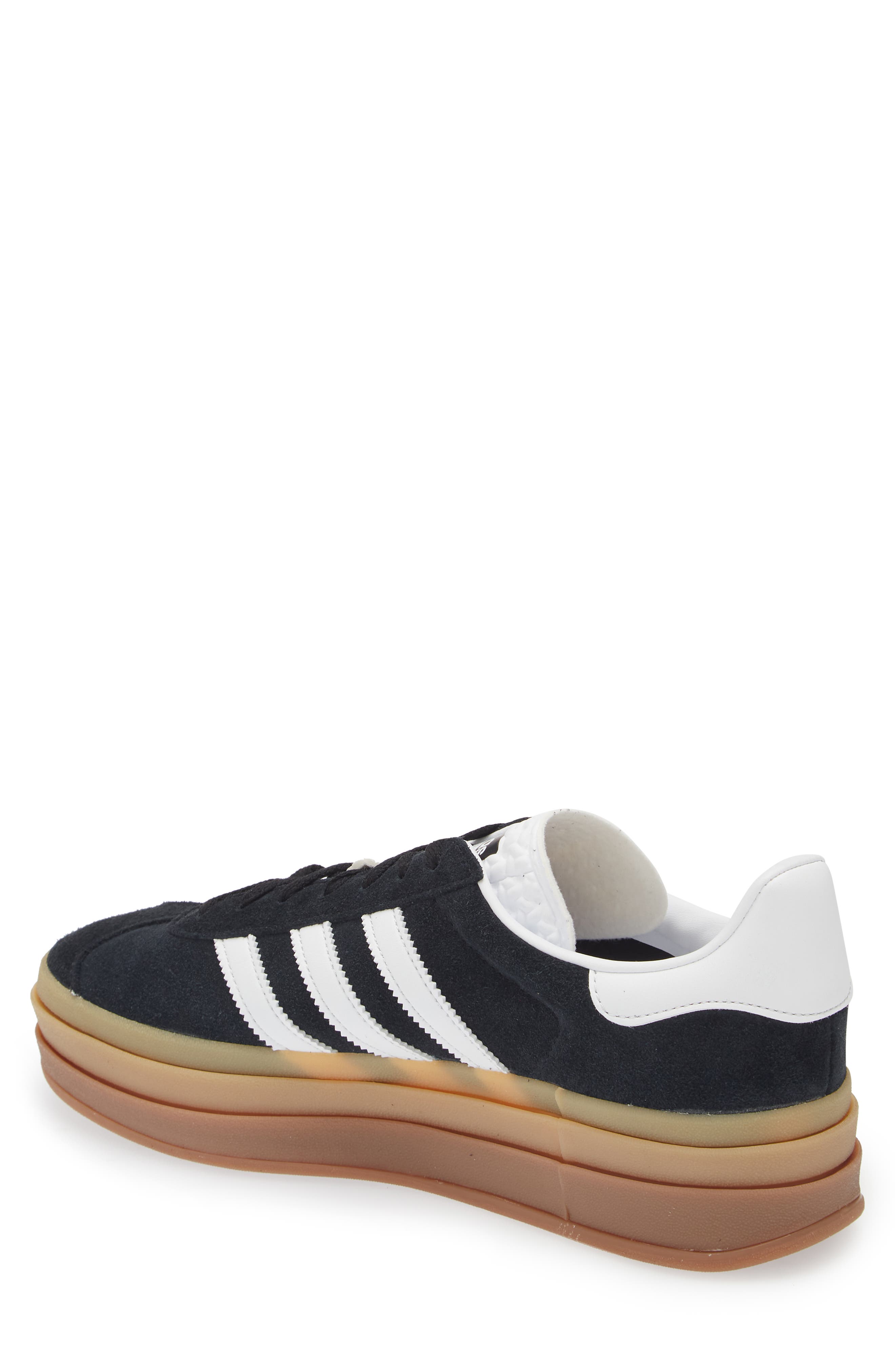 adidas Gazelle Bold Platform Sneaker, Alternate, color, Cblack/Ftw