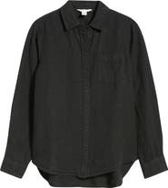 Caslon® Casual Linen Button-Up Shirt