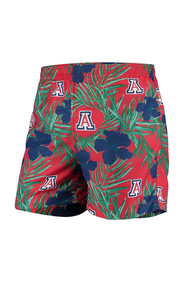FOCO Men's Red Arizona Wildcats Swimming Trunks, Alternate, color, 