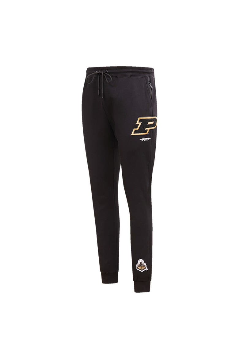 Men's Pro Standard Black Purdue Boilermakers Classic DK Jogger Pants, Alternate, color, Black