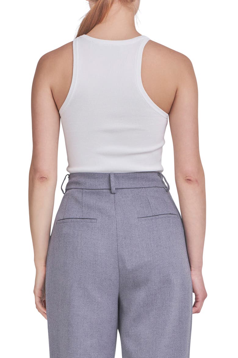 Basic Tank Top, Alternate, color, WHITE