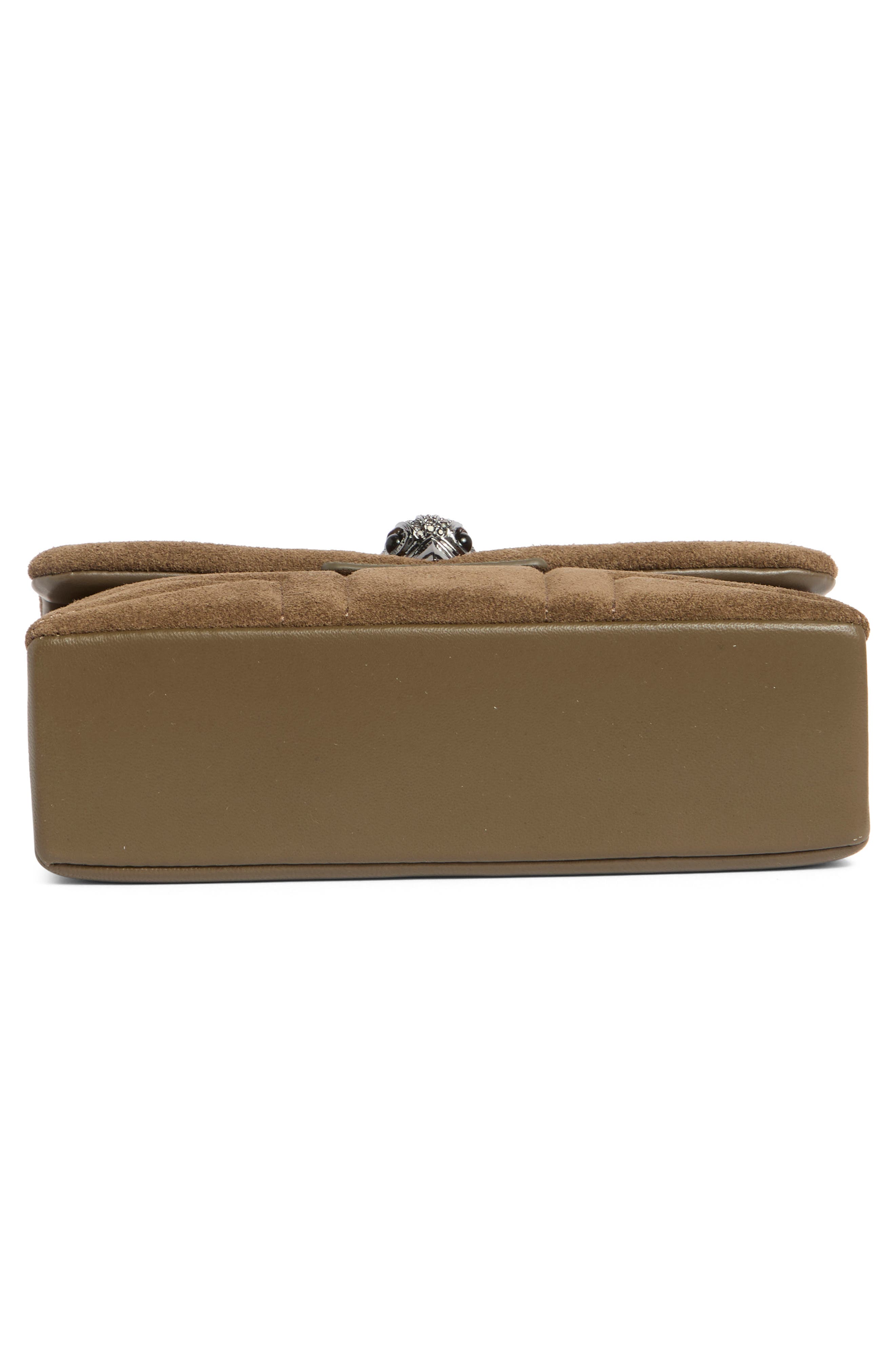 Kurt Geiger London Mini Kensington Union Jack Crossbody Bag, Alternate, color, Dark Grey