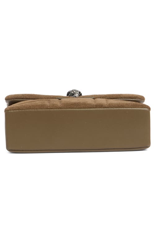 Kurt Geiger London Mini Kensington Union Jack Crossbody Bag In Gray