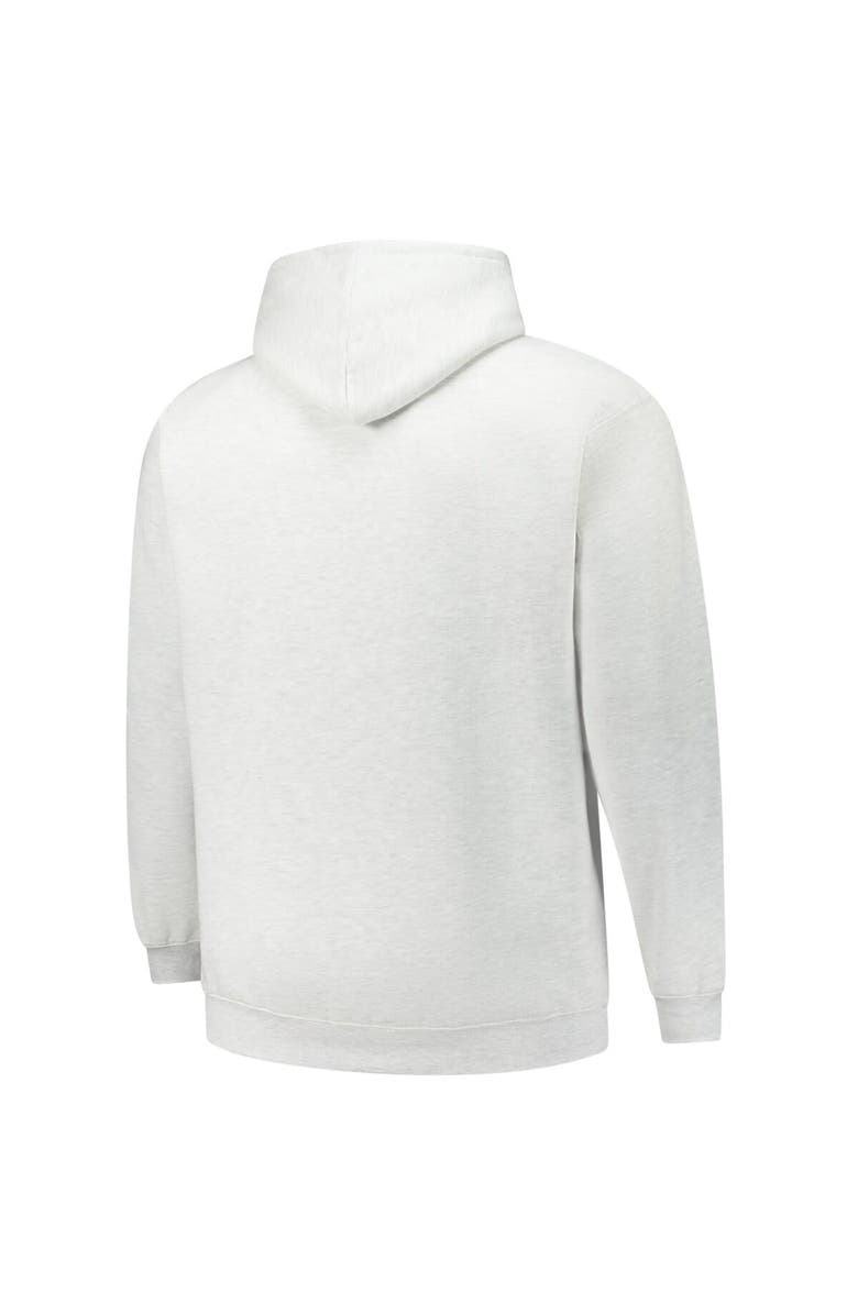 FANATICS Men's Fanatics Heather Gray Minnesota Wild Big & Tall Fleece Pullover Hoodie, Alternate, color, Heather Gray