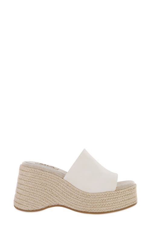 Mia Limited Edition Palma Espadrille Platform Wedge Sandal In Brown