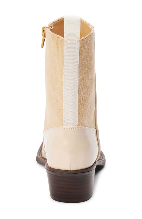 Matisse Harriet Western Bootie In Natural