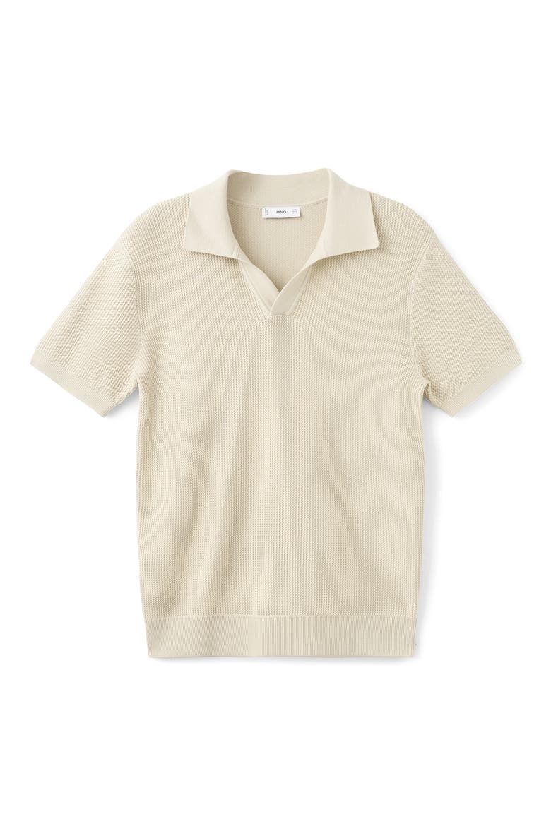 Cotton Piqué Polo, Alternate, color, SAND