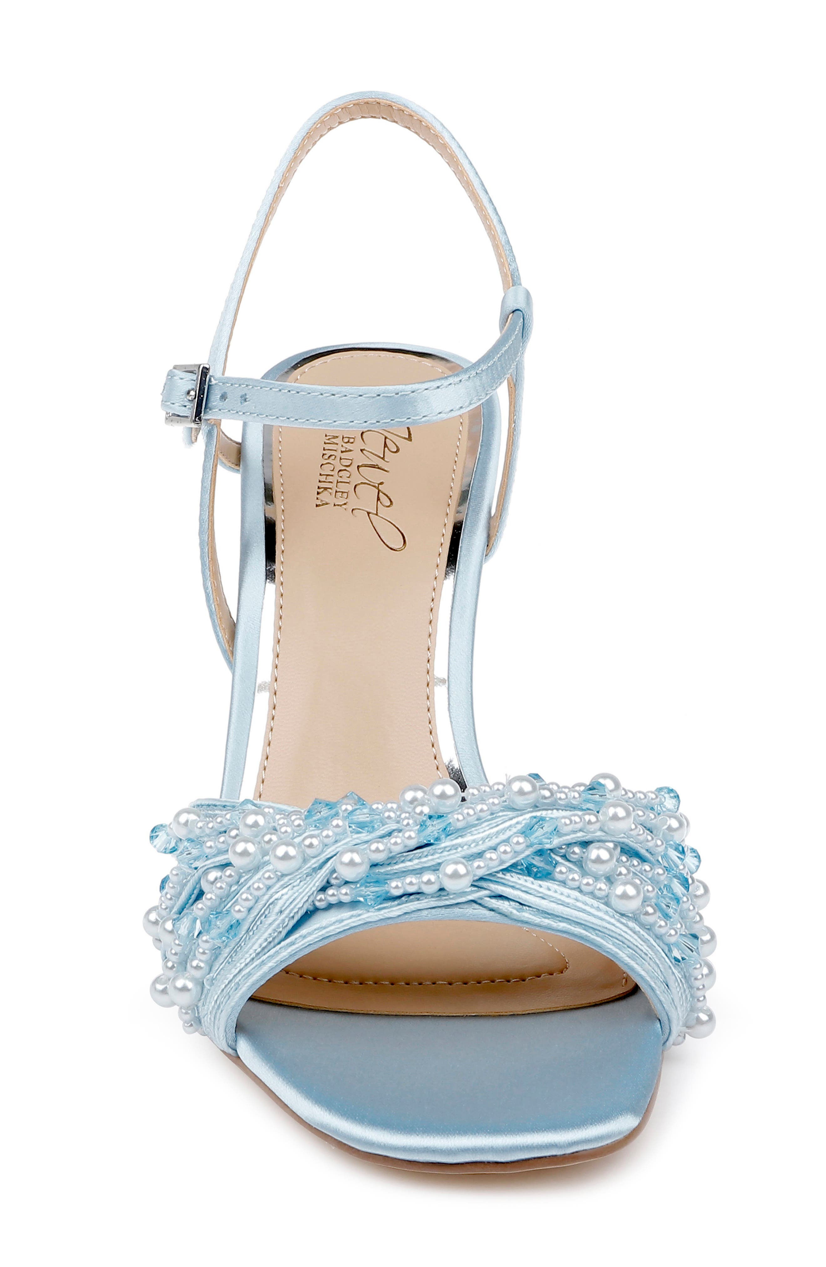 Fanny Ankle Strap Sandal, Alternate, color, SKY BLUE