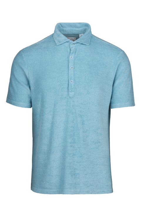 Myrtos Velour Cover-Up Polo