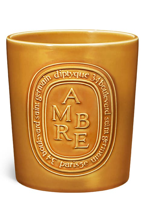 Ambre (Amber) Very Large Scented Candle