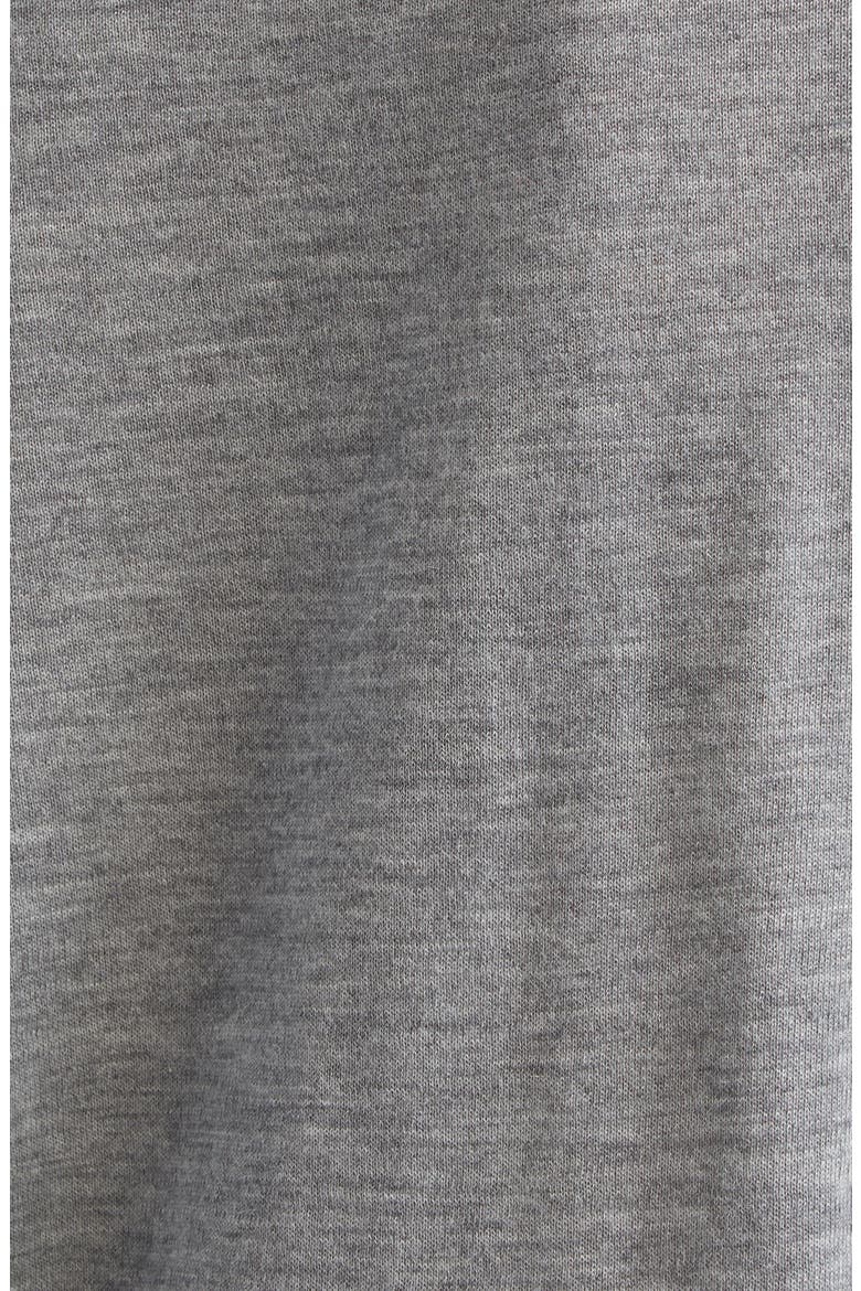Classic Cashmere Short Sleeve Sweater, Alternate, color, LIGHT GREY