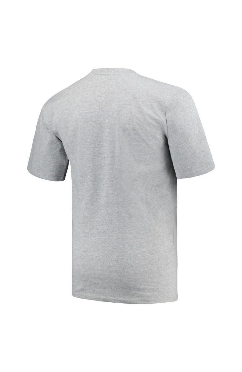 PROFILE Men's Profile Black/Heather Gray Los Angeles Angels Big & Tall T-Shirt Combo Pack, Alternate, color, Black