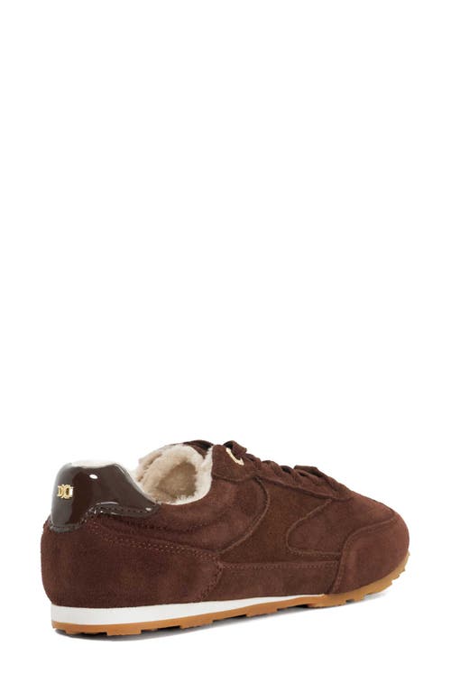 Dune London Engine Sneaker In Brown