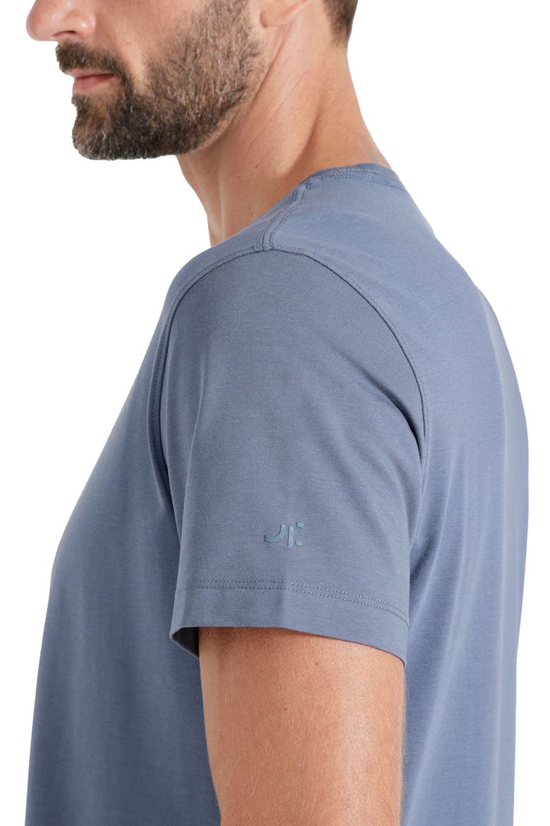 Peruvian Pima Cotton Tech T-Shirt, Alternate, color, Aluminum