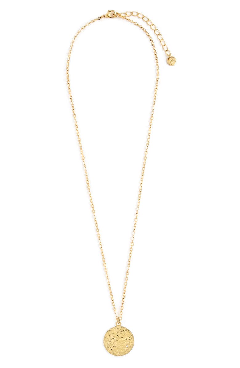 Brook and York Nova Disc Pendant Necklace, Alternate, color, 