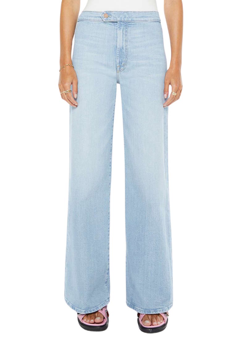 The Tab Roller Skimp Wide Leg Jeans, Main, color, YOURE MY FAVORITE