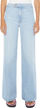 MOTHER The Tab Roller Skimp Wide Leg Jeans