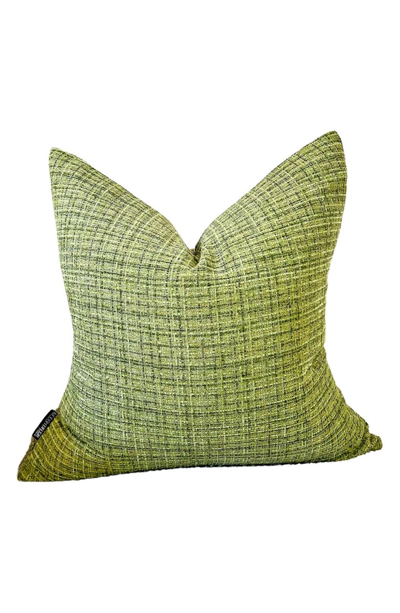 MODISH DECOR PILLOWS Tweed Pillow Cover, Main, color, Green Tones