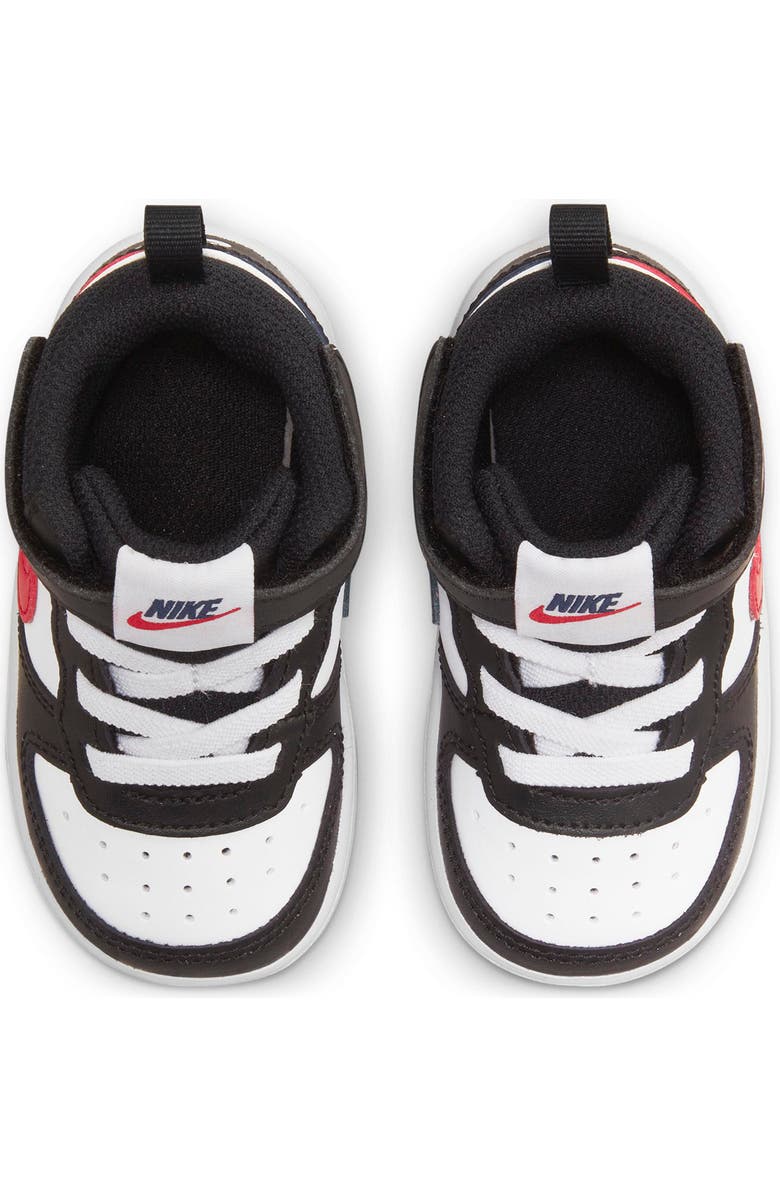 Nike Court Borough High Top Sneaker, Alternate, color, 161 White/Unvred