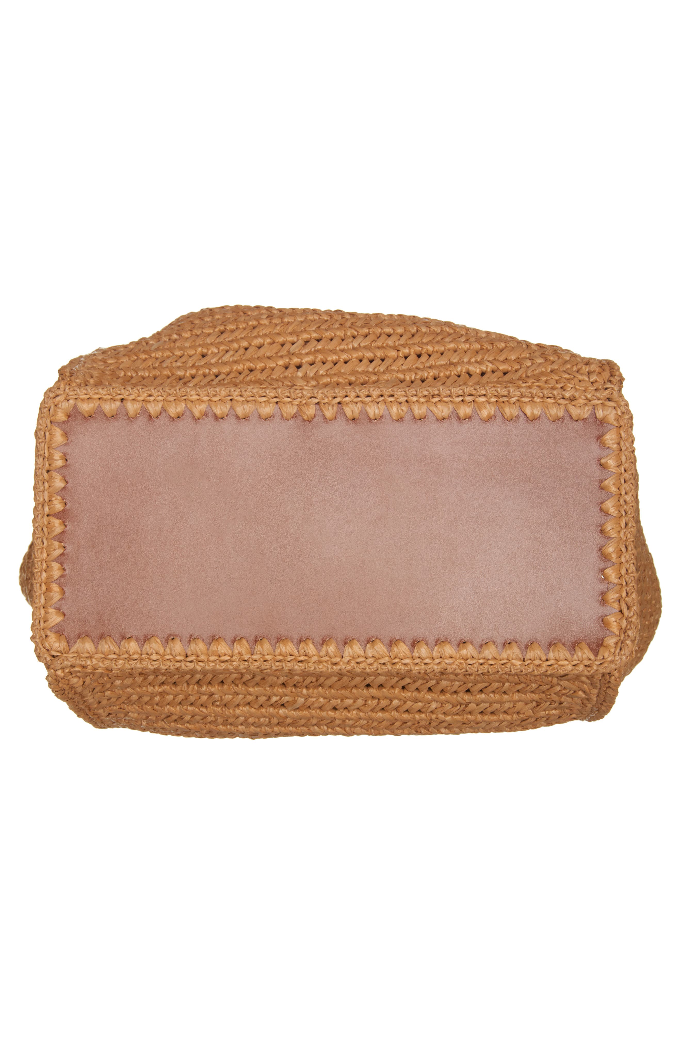 TOM FORD Medium Tara Raffia Tote, Alternate, color, 