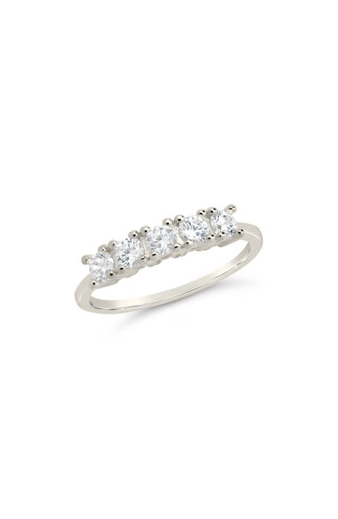 Rowan Cubic Zirconia 5-Stone Ring