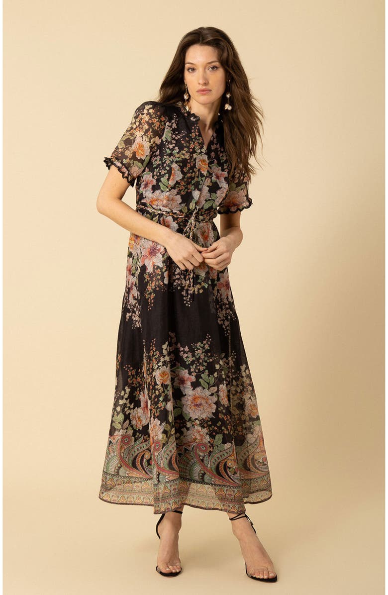 Hale Bob Haley Organza Dress, Alternate, color,