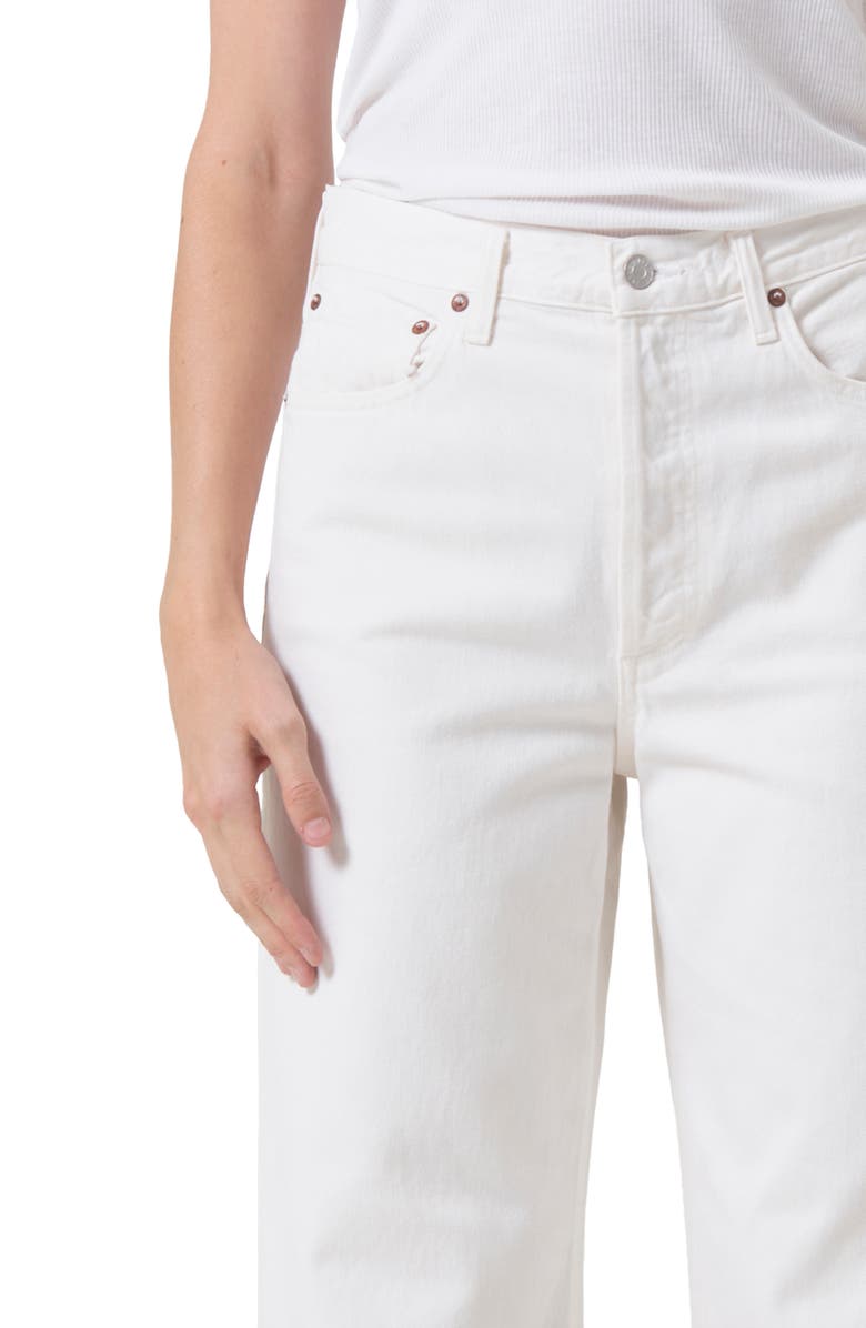 AGOLDE Dame Cuffed High Waist Wide Leg Organic Cotton Jeans, Alternate, color, 