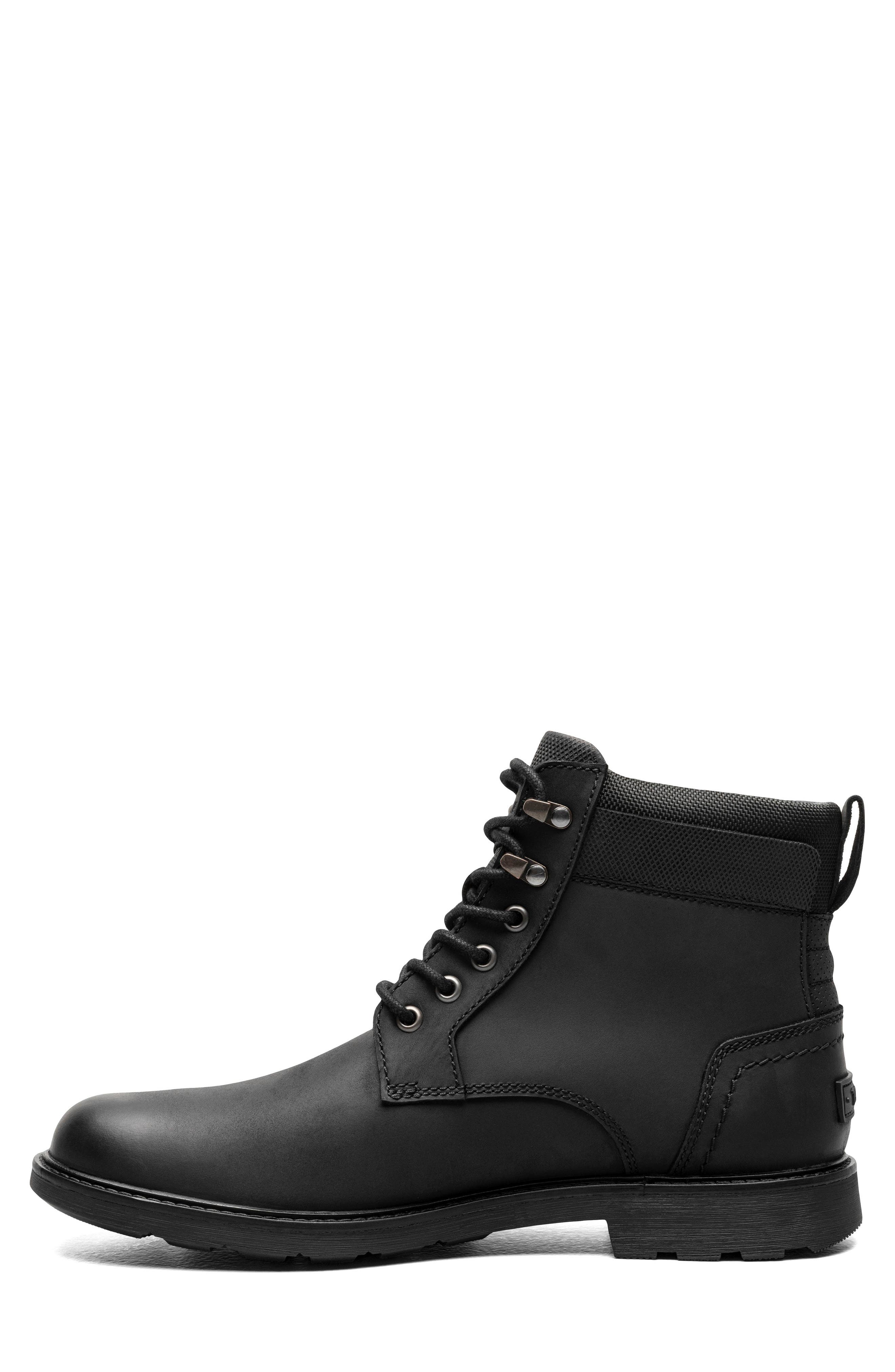 NUNN BUSH 1912 Plain Toe Boot - Wide Width Available, Alternate, color, Black