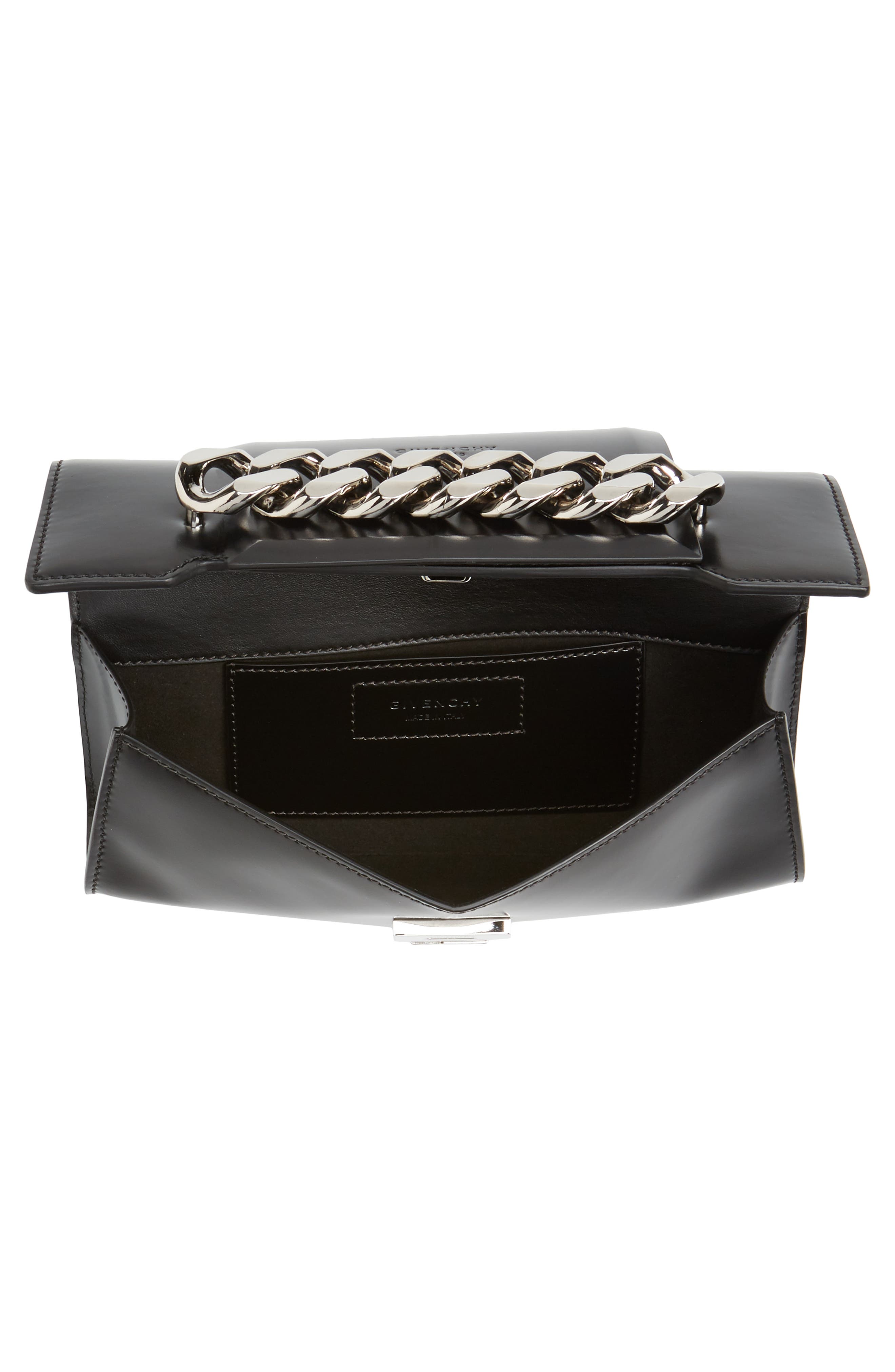 Givenchy Mini Infinity Calfskin Leather Shoulder/Crossbody Bag, Alternate, color, 