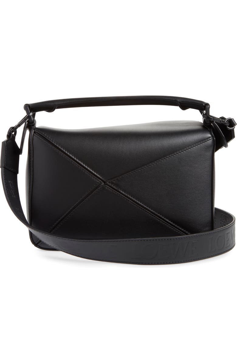 Loewe Small Puzzle Leather Bag, Alternate, color,