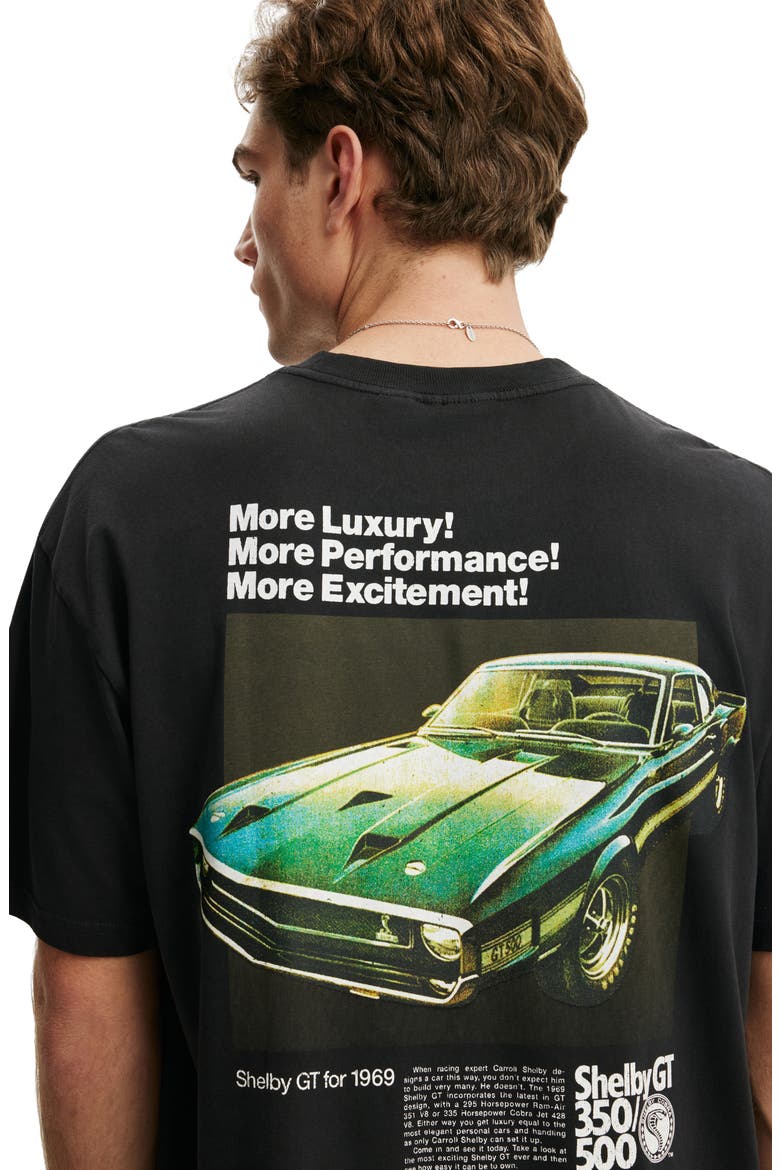 Men's Everyday Fit License T-Shirt, Alternate, color, Lcn She Washed Black  Shelby